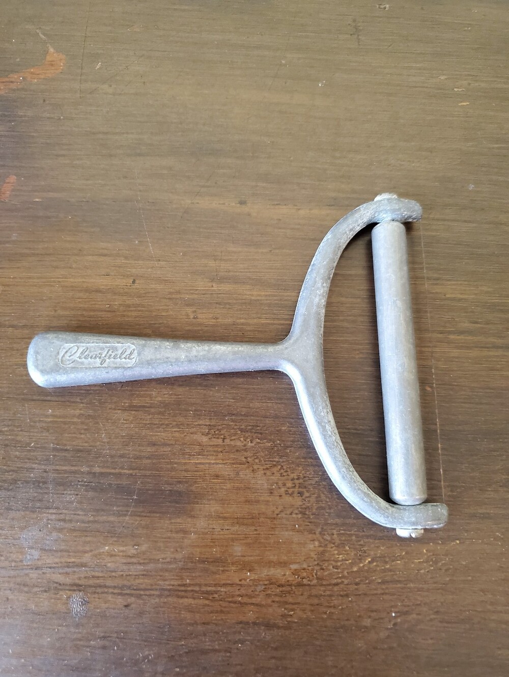 Vintage Clearfield Cast Aluminum Cheese Slicer